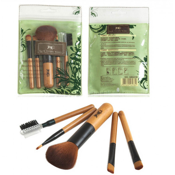 Mini Makeup Brush Set (5pcs/pkt)